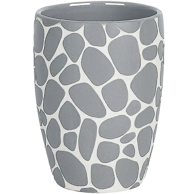 Стакан для зубных щеток Darwin Pebble Spirella, керамика, цвет серый