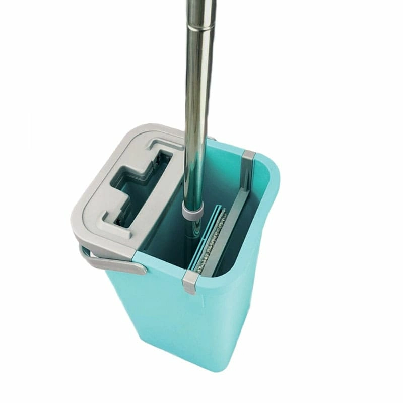 3 Набор для уборки Hausmann Elbrus швабра и ведро с механизмом отжима фото 3