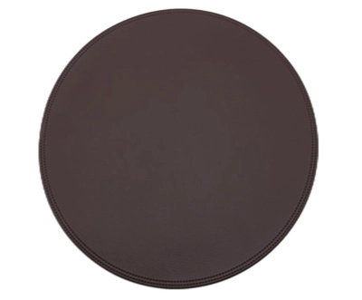 Салфетка под посуду Zapel круглая 38см dark brown