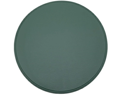 Салфетка под посуду Zapel круглая 38см dark green