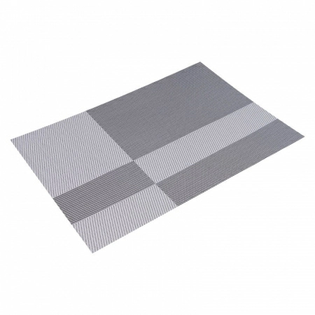 Салфетка сервировочная Zapel Asymmetry silver фото 1