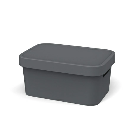 Полноразмерное изображение Ящик для хранения Ambient Folk 4,5л, графит фото 1