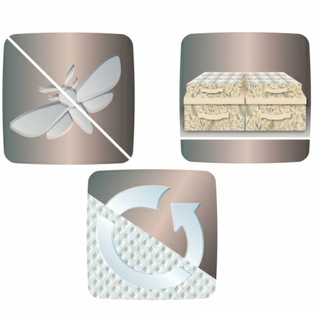 3 Чехол для одежды Hausmann Herbarium 100x60см фото 3